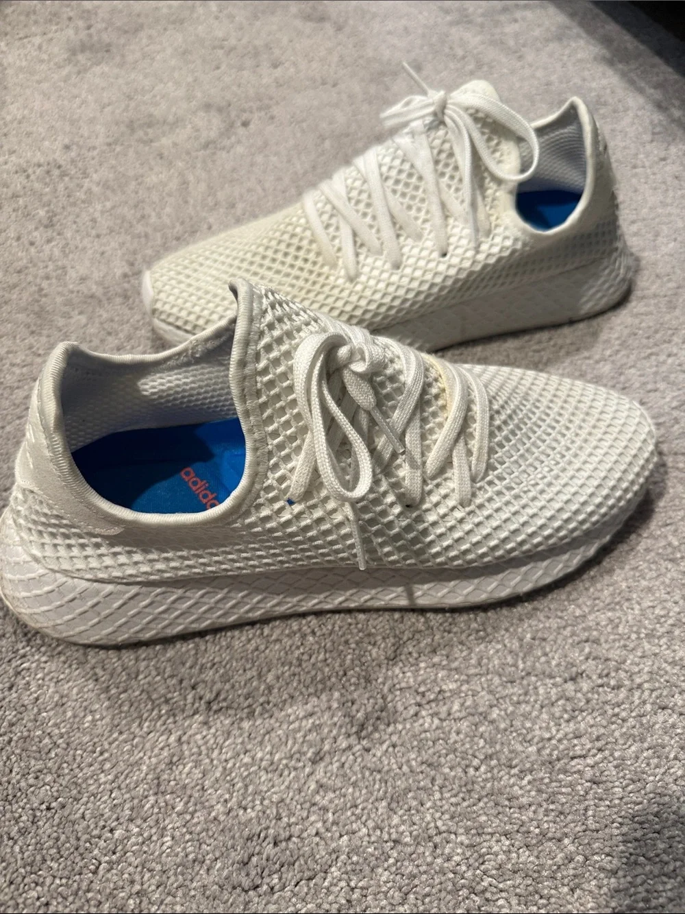 adidas NMD White Mesh Casual Sneakers